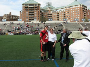 Brian Farrell named Terps MVP for Hopkins Game