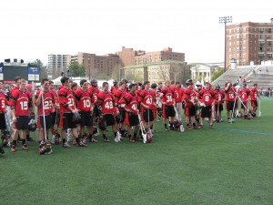 Dejected Terps Post Game
